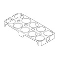 Egg Compartment Fridge - 8074898019 Egg Holder White 234 7x107 9mm [Electrolux Aeg]